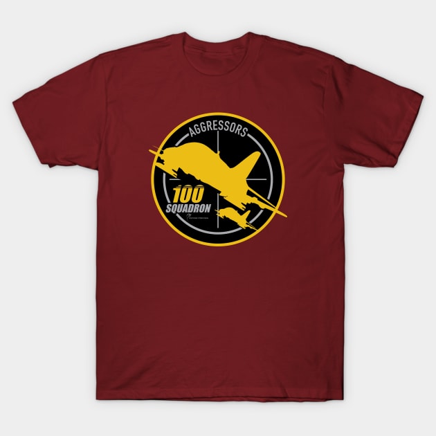 RAF Hawk - 100 Squadron T-Shirt by Aircrew Interview